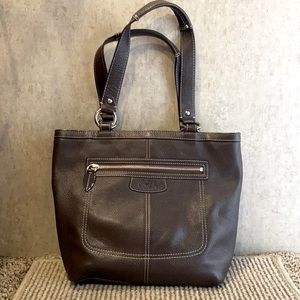 Brown Coach Handbag